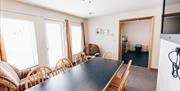 large dining table at No. 4 Strathroy Mews