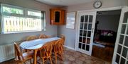 Dining table and chairs