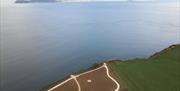 view of Rathlin Island from Portaneevy View Point