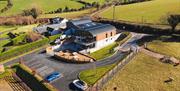 Birdseye view of The Lodge at Quarterland and surrounding area