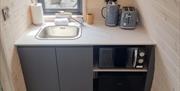 Mourne Luxury Glamping Kitchenette