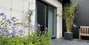 a quiet spot at the front of the house to sit and relax