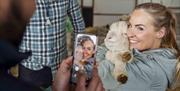 Cuddle a lamb and get the cutest photos imaginable during the Sheepdogs at Work experience