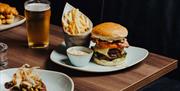 Burger and a pint