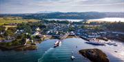 Strangford Village - Aerial Shot