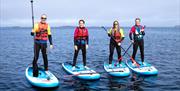 Family Paddle board fun