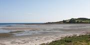 A view of the beach.