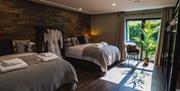 Luxury king sized bedroom, sleeps 4