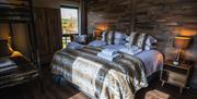 Luxury king sized bedroom, sleeps 4