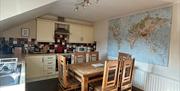 interior of kitchen area at The Tangled Mermaid