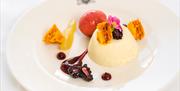 Bushmills Inn panna cotta