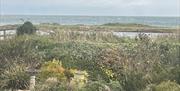 View from 'Room with a view' & front garden of whole property.