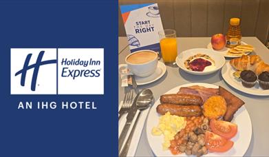 Breakfast at the Holiday Inn Express