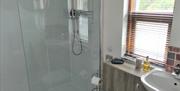 En-suite facilities with spacious shower