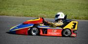 Liam Fox is a front runner in Superkarts