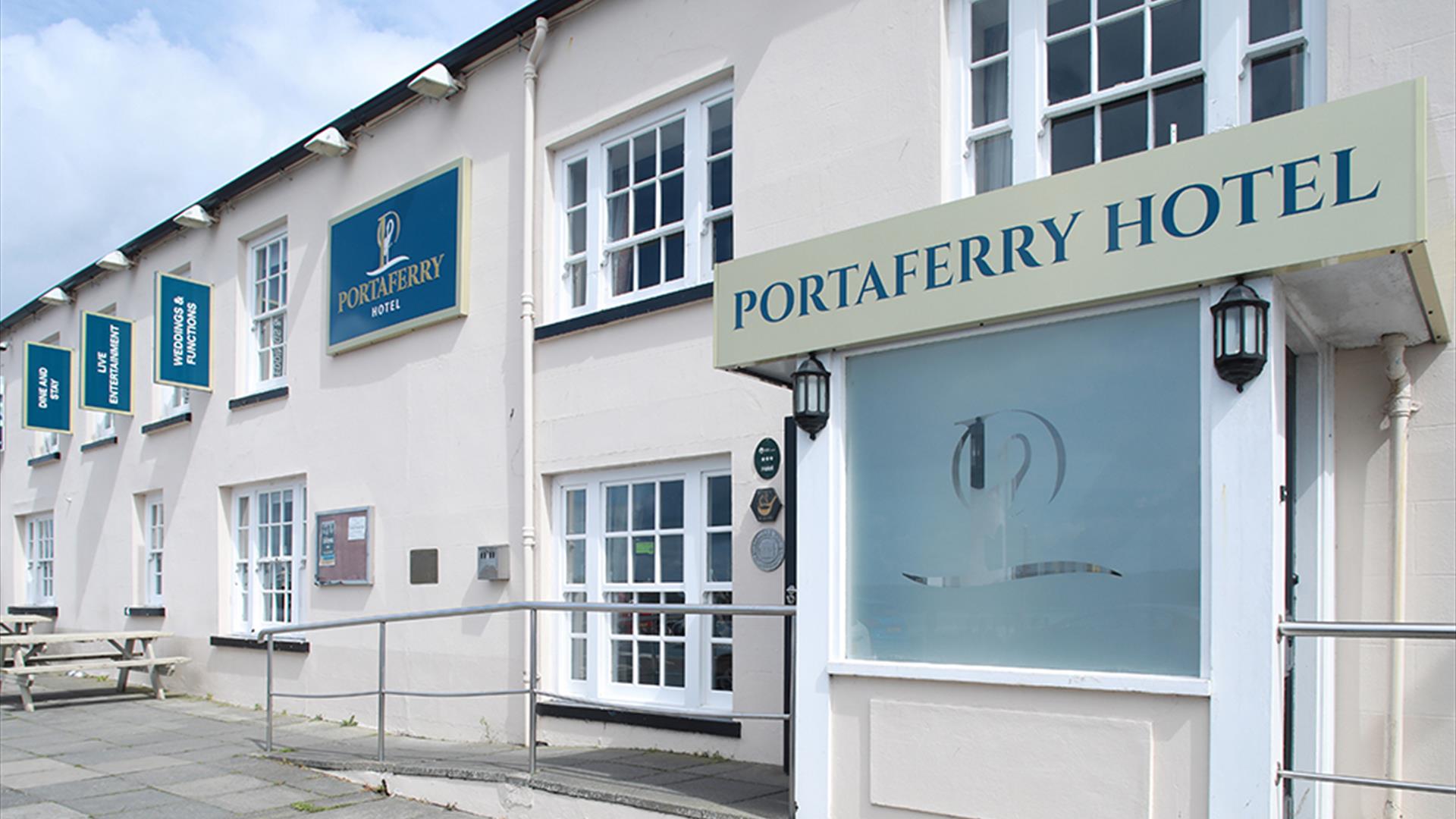 Portaferry Hotel Entrance