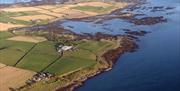 arial photo of part of the lough