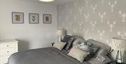 king size bedroom with view over Strangford Lough