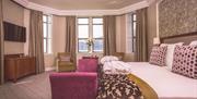 View of a bedroom in the Slieve Donard Resort & Spa, Newcastle
