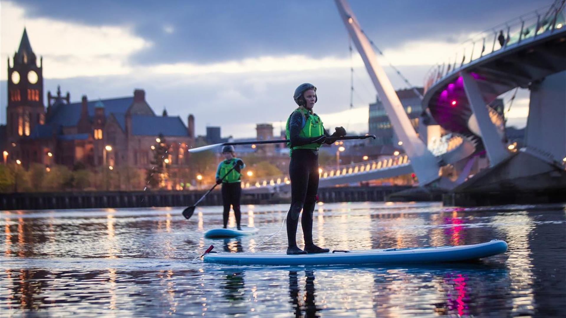 River Foyle Stand Up paddle boarding