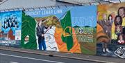 Mural of Bobby Sands, Falls Road, Belfast