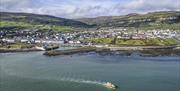 Stunning scenery in Carnlough Bay