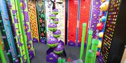 An image of the climbing walls