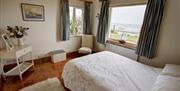 Double bedroom with sea view