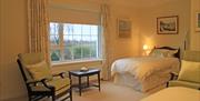 Tattykeel House Luxury B and B. Drumragh Room (Family Room with Double and Single Beds ensuite)