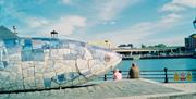 The Big Fish sculpture at Belfast Laganside.