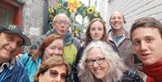 tour group on Experience Belfast walking tour