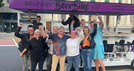 Belfast beer bike