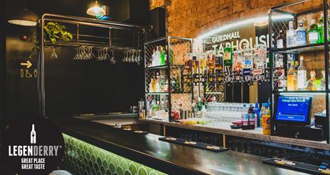 Guildhall Taphouse Bar with LegenDerry Food Brand