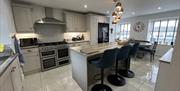 fully equipped modern kitchen