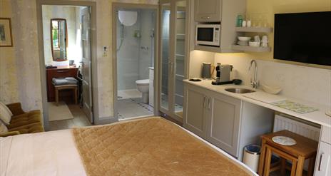 Private suite with kitchenette