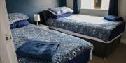 Rear bedroom - Twin Beds