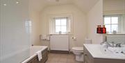 Luxury Gatelodge Bathroom at Killeavy Castle Estate. Located only 10 minute outside Newry and one hour from Belfast and Dublin.