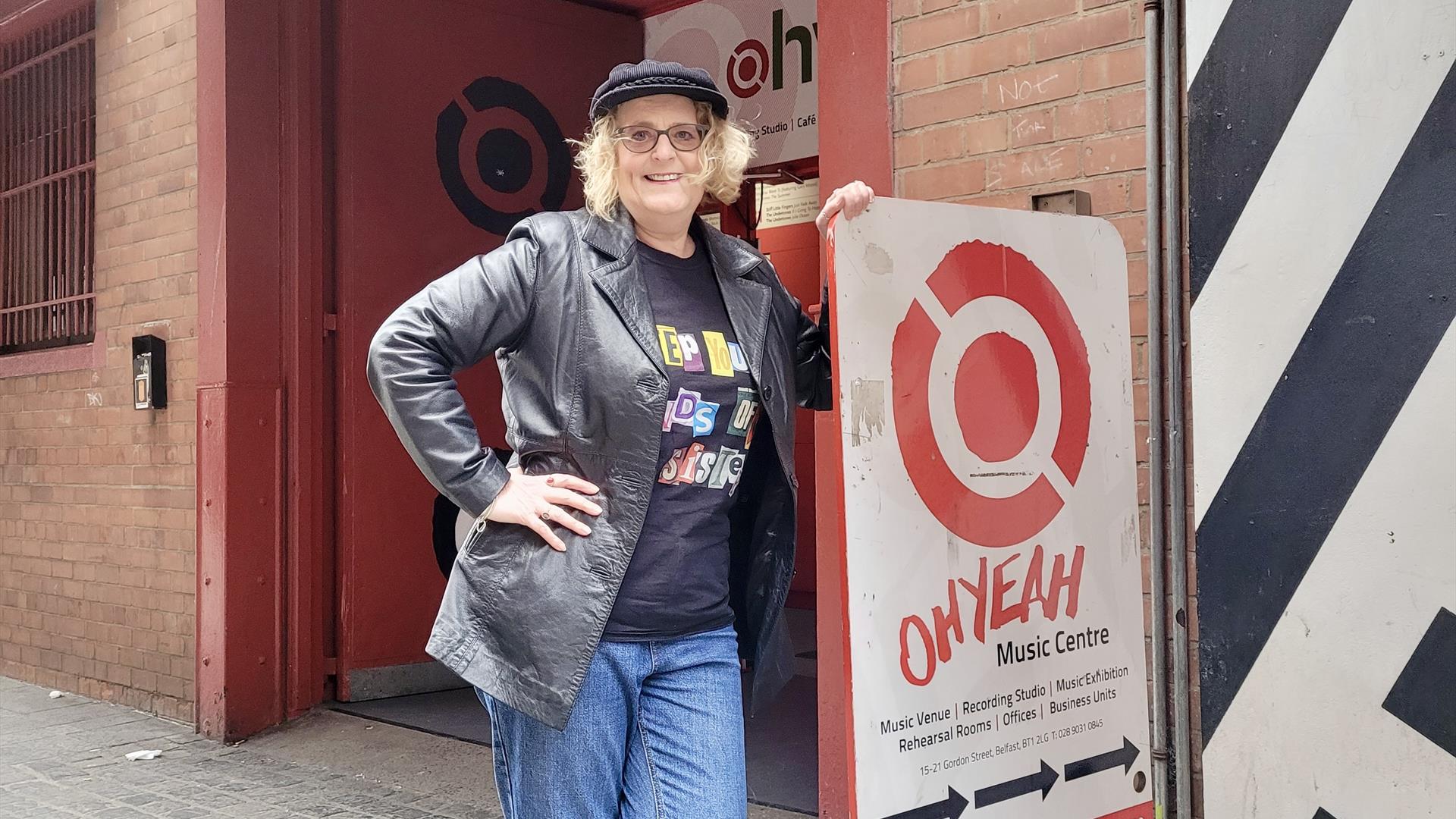 Punk Tour Guide Dolores at the Oh Yeah Music Centre