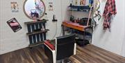 Hairdressing chair at Paperxclips