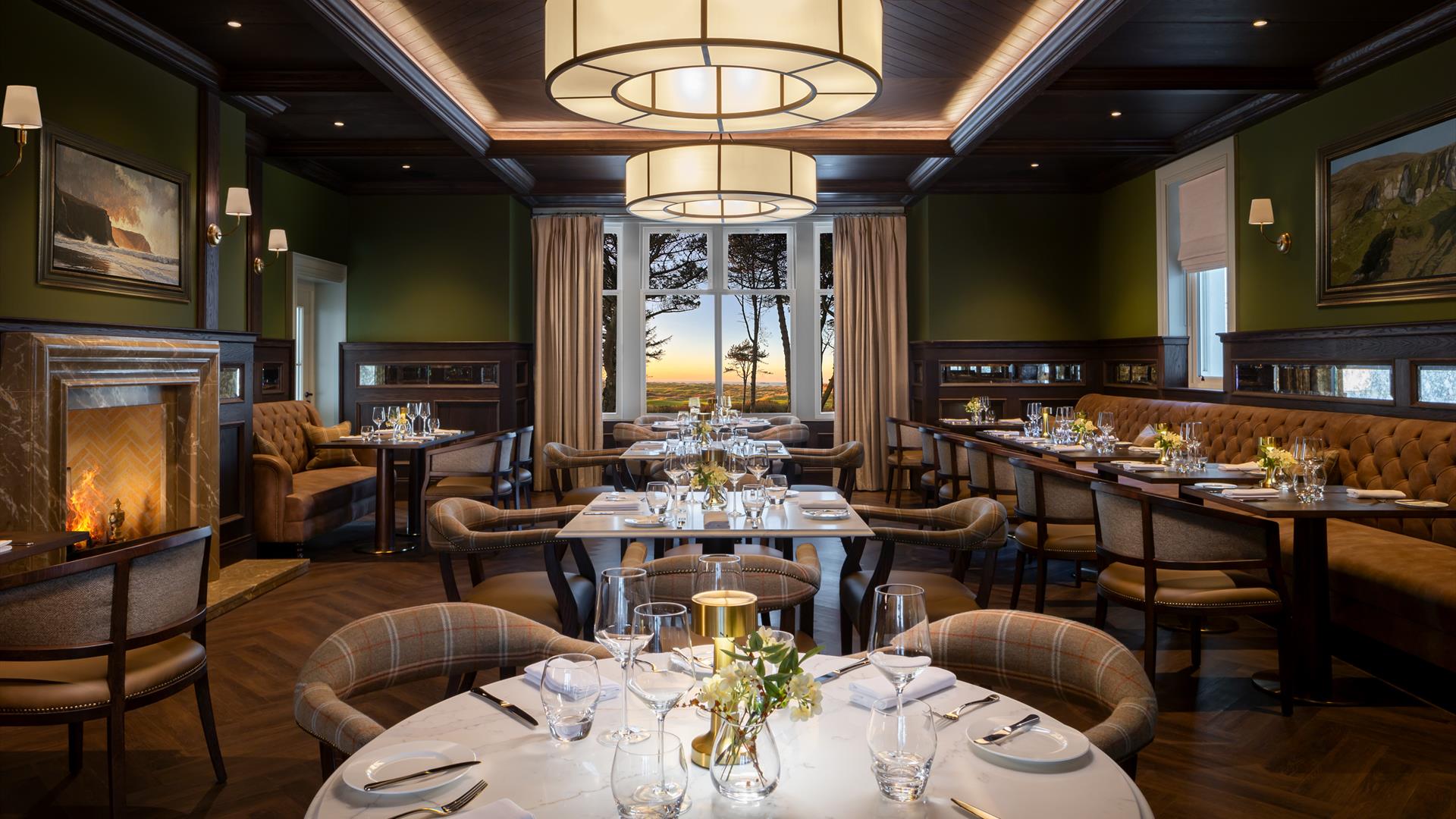 Restaurant At Dunluce Lodge Restaurant At Dunluce Lodge