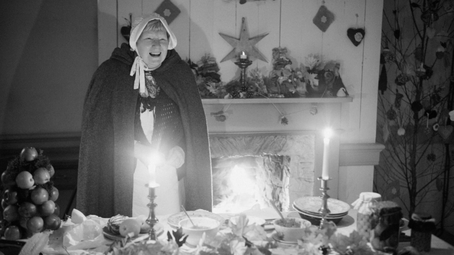 Image of Thanksgiving table spread at Ulster American Folk Park Image of Thanksgiving table spread at Ulster American Folk Park