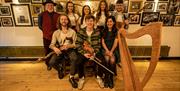 The talented team of Irish dancers, musicians, singers and storytellers that present The Belfast Story experience