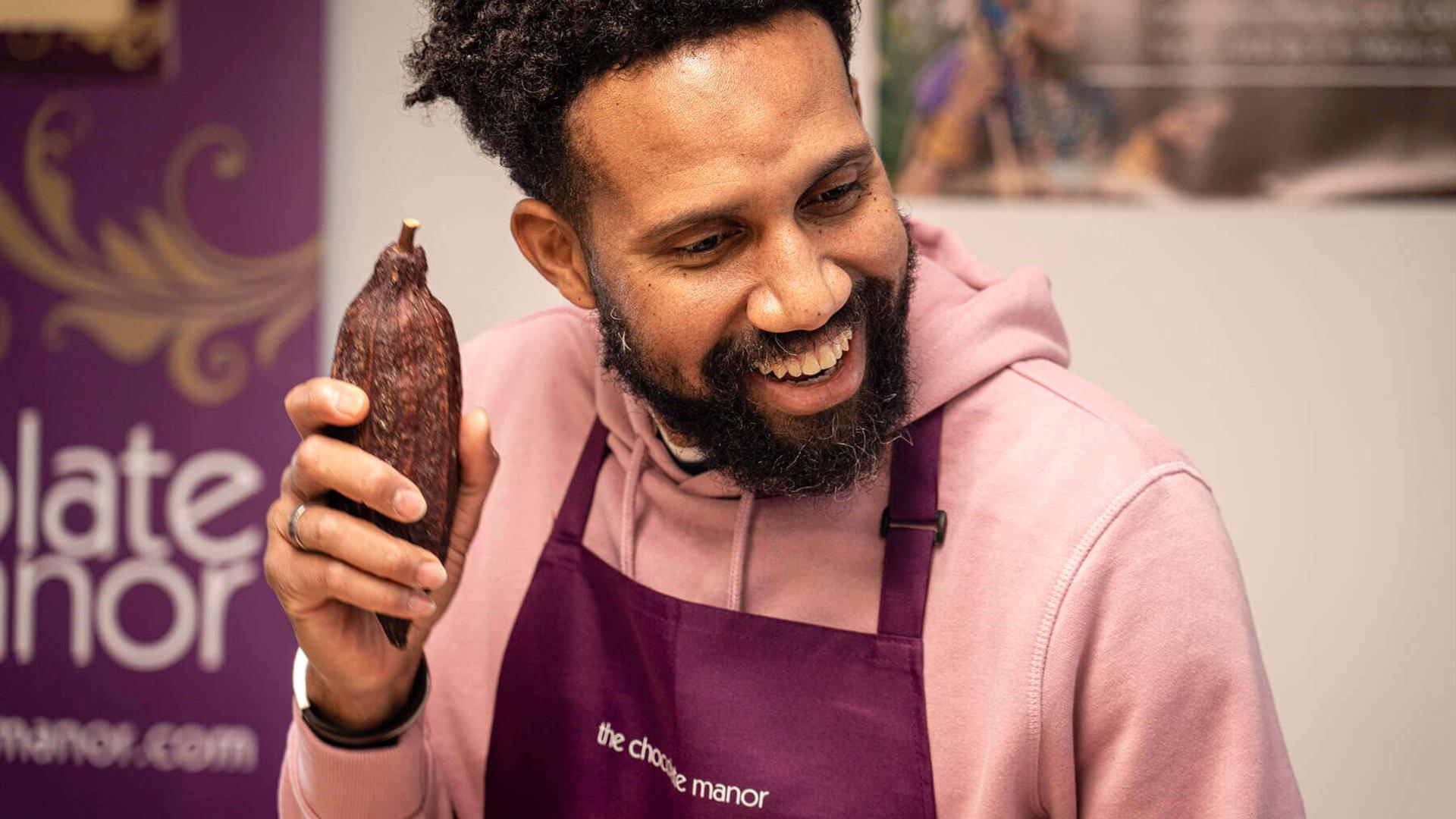 At The Chocolate Manor you'll learn about the history of chocolate At The Chocolate Manor you'll learn about the history of chocolate