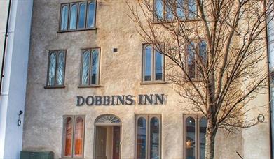 Front of Dobbins Inn