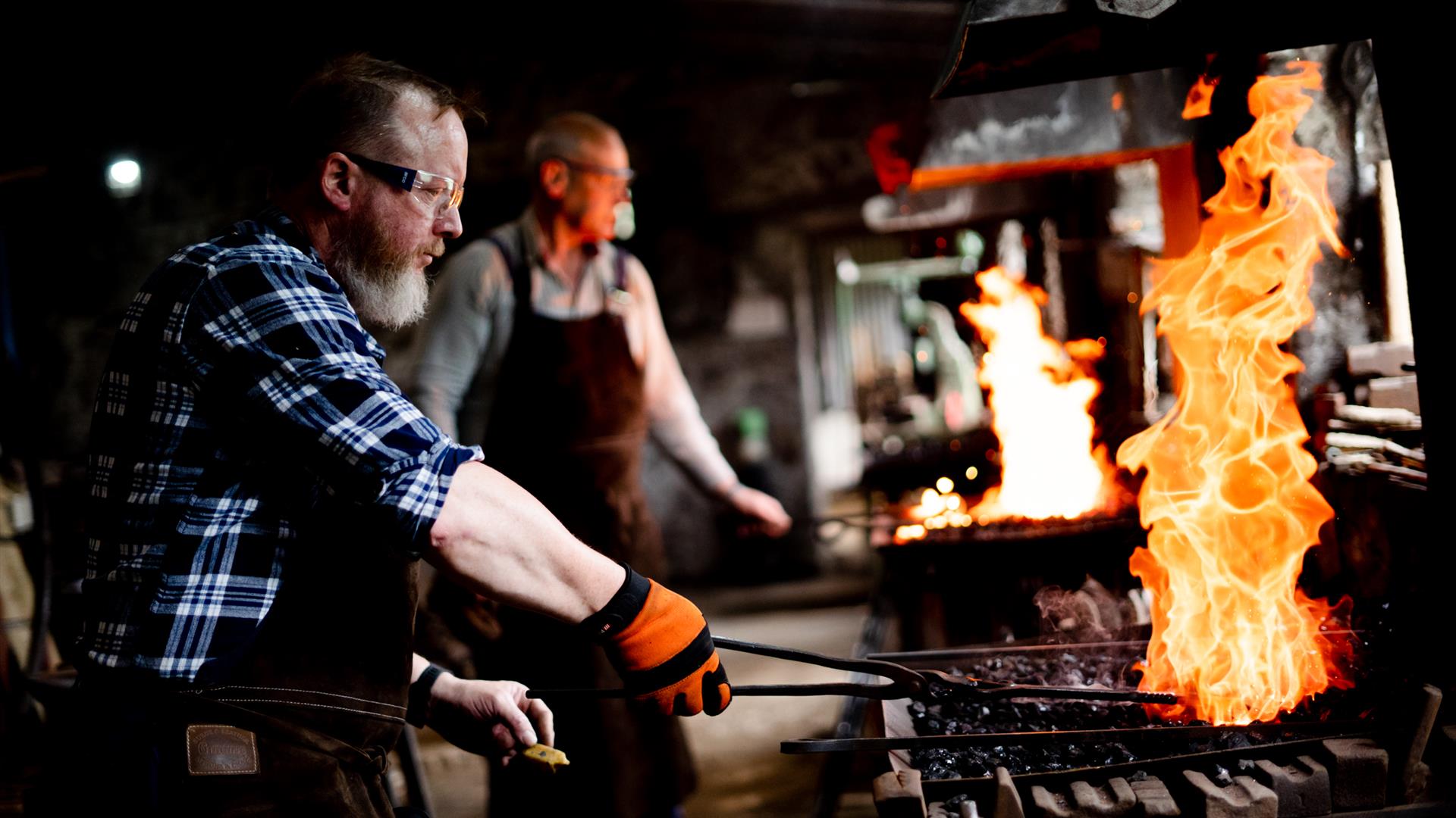 Blacksmithing at Patterson's Spade Mill