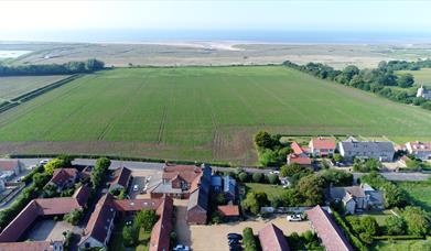 Titchwell Manor has a coastal view