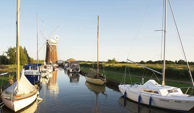 Fully restored and once again standing proud over the Broadland landscape, Horsey Windpump is complete with new cap and turning patent sails. Explore 