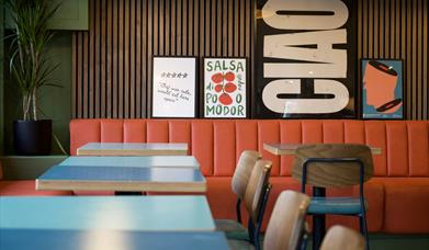 Modern Pizza restaurant, with authentic Italian hand-stretched pizza in Holt