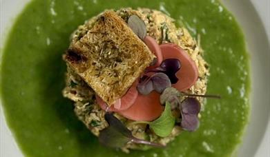 Spring Menu Starter at The Garden Rooms, The Grove 