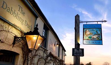 The Dabbling Duck, north Norfolk